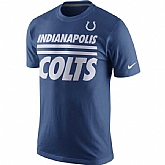 Indianapolis Colts Nike Team Stripe WEM T-Shirt - Royal Blue,baseball caps,new era cap wholesale,wholesale hats